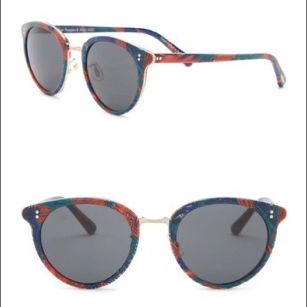 Oliver Peoples Spellman 50mm Round Sunglasses